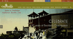 Desktop Screenshot of chautauqua.com